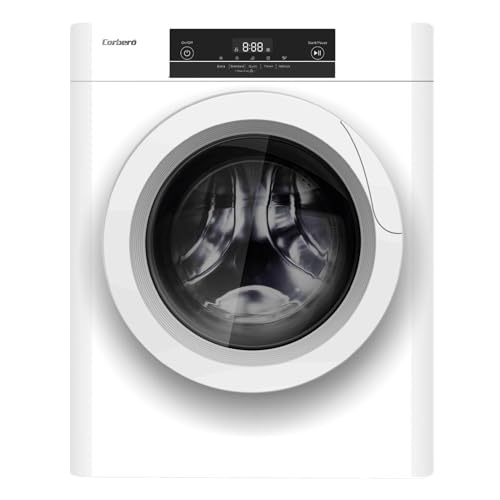 Corberó - Secadora de Evacuación | CSM320W | 3 Kgs | Secado Rápido 45 Min | Display LED | 5 Programas | Apertura 180º | 65dB | Blanco