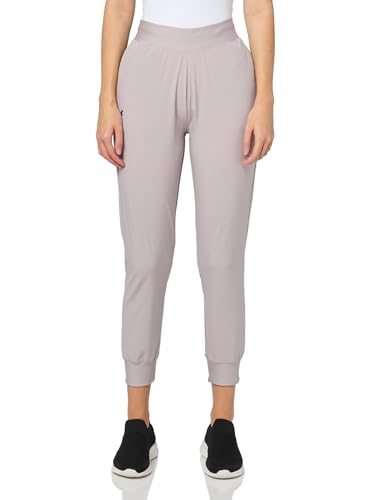 Under Armour Damen Armoursport Woven Pants, (009) Gray Dawn/White, X-Groß – Ansicht 1