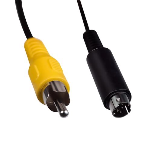 Cable adaptador de audio mini DIN a RCA macho de 8 pines para transceptores de radio FT-710