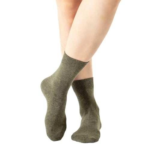 Image of Losa Kute Womens Crew Socks For Women Size 7-9 Women's Cotton Sock