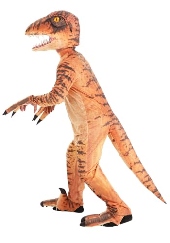 Costume de Vélociraptor adulte pour animer une fête déguisée