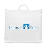 Daunen Step Pokrowiec na materace Topper z pierza Chmura Ultrasoft | 160x200 cm