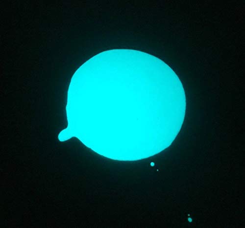 Fluorescente in plastica liquida luminescente per