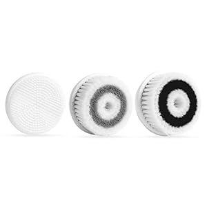 Vanity Planet Raedia & Ultimate Skin Spa Combo 3 Brushes – Designed for Raedia, Glowspin, & Ultimate Skin Spa System to Ensure Effective Cleansing and Exfoliating