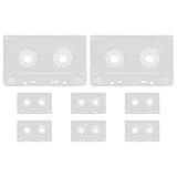 Potentiel créatif DIY : ces boîtiers de cassettes vierges sont parfaits pour vos projets diy, vous permettant de créer des décorations ou des souvenirs uniques. étuis pour cassettes audio vintage en plastique