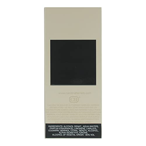 Carolina Herrera Chic Fragrance For Men - Leathery Wood And Adventure - Begins With The Warmth Of Wood And Smooth Touch Of Leather - Hint Of Saffron - Touch Of Cashmere Wood - Edt Spray - 3.4 Oz #TOP7