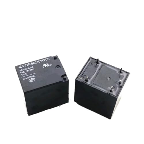 Relais 24V JZC-22F3SC20D avec commutation stable DC24V à 5 broches