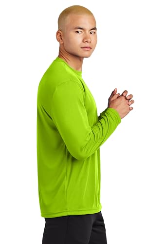 Clothe Co. Mens Long Sleeve Tee Shirts Moisture Wicking Dry Fit T-Shirts (Available in Big & Tall)2