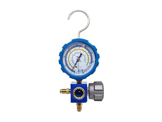 Spinxx Value Accurate Single Gauge Series - VMG-1-S-L Accurate : Collision Series, Single low-pressure gauge designed for refrigeration systems and air conditioning. R22/R410a/R407c/R134a