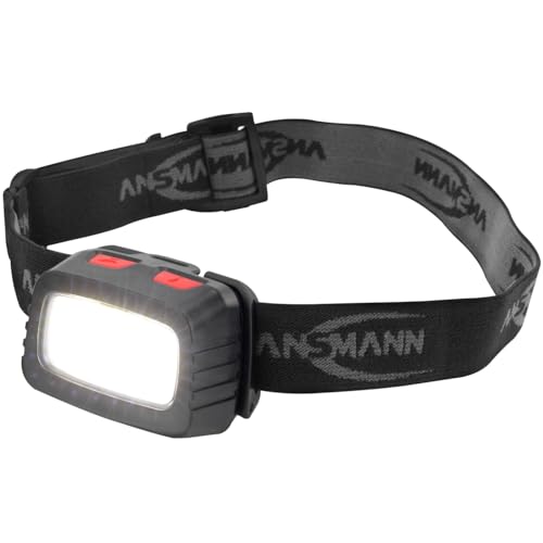 Ansmann HD200B Torcia A Fascia Led Nero-Grigio - 3
