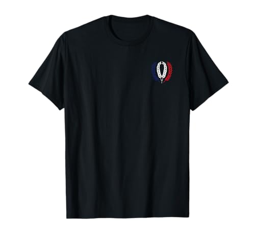 Amour français Drapeau Simple Emblème de la France T-Shirt