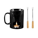 Generico Für Schokoladenfondue, tragbarer Mini-Topf für Süßigkeiten mit...