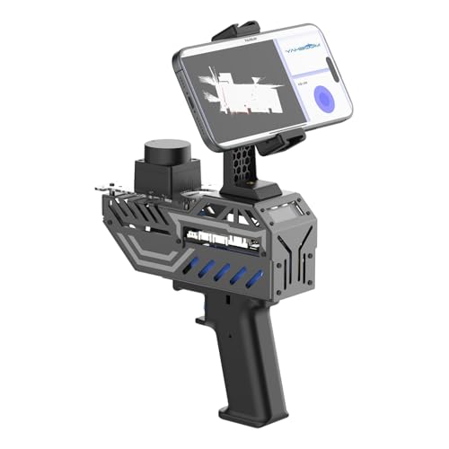 Image of Yahboom MS200 Handheld Scanning Lidar 360-Degree Full-Range 12m Laser Scanner for Robotics Projects Involving Positioning,Mapping,Navigation and Obstacle Avoidance (with MS200)