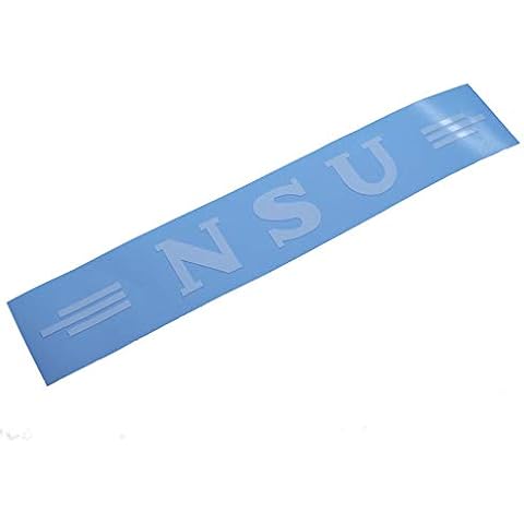 NSU lettering, spare part sticker or as tank lettering decoration Cover