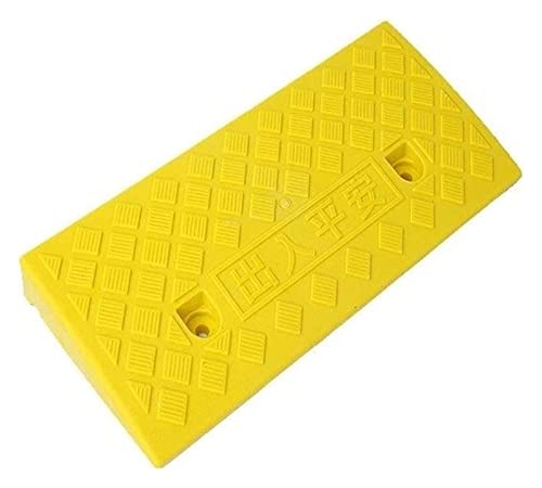 Ramp 5CM High Wheelchair Ramps, Patio Garden Step Mat Threshold Ramps Trolley Scooter Safety Ramps (Color : Natural, Size : 49 * 22 * 5CM) miniatura 1