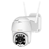 ★ Hochwertige Bilder und Videos ★: Die IP Kamera Outdoor kann 1080P Live-Videos aufnehmen und bis zu 1920 * 1080P Bildqualität haben. Bessere Bilderfassung durch hochwertige Optik, automatischen Weißabgleich und Belichtung. Scharfer und kontrastreicher Nachtsicht, IR-Signalgeber.