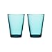 Produktbild Iittala Kartio Trinkglas - 40cl - seeblau 2-er Set