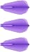 Fit Flight Cosmo Darts 6 Pack F-Shape Dart Flight (Purple)
