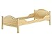 Erst-Holz Telaio Letto in Legno Pino massello 90x200 Anche per Adulti Senza doghe 60.30-09oR