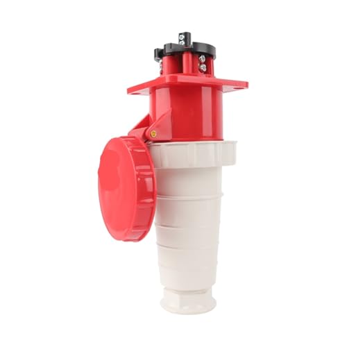 Enchufe industrial de 4P y 220 V con clavija estanca IP67 para redes trifásicas 2
