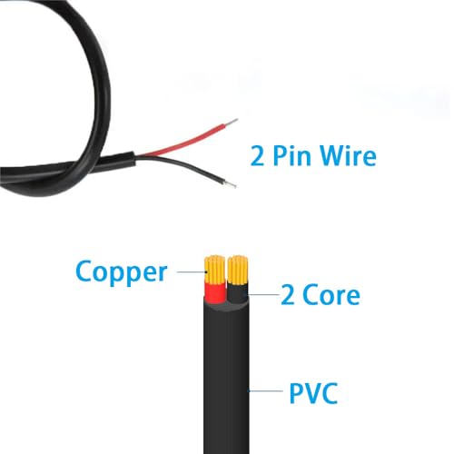 Cable AUX 3.5mm Mono Audio Macho 3ft 2 Unidades miniatura 3
