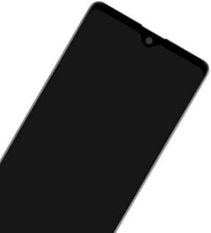HLTECH Screen Replacement LCD Display Touch Digitizer Assembly with Frame for Samsung Galaxy A71 SM-A715 A715F A715FD 6.7" (Black with Frame)