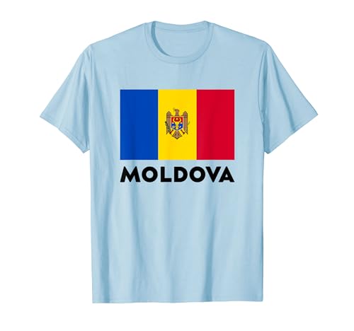 Moldova Flag Moldavia Flag Camiseta