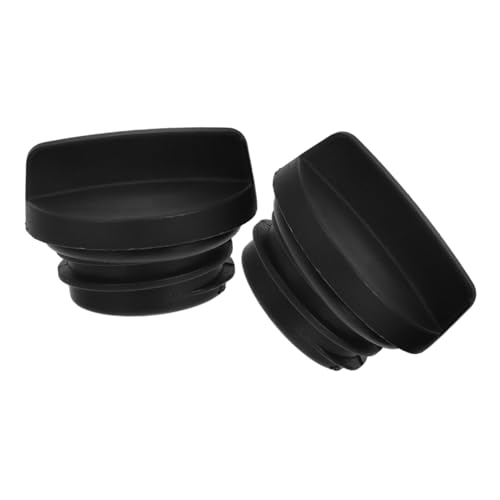 CLISPEED 2 Piezas Tapones para Base de Sombrilla Protector Resistente al para Agujero de Paraguas para Agujero de Mesa de Patio Fácil Instalación Compatible Negro