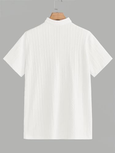 Image of TAGDO Men's Jacquard Chain Polo Shirt || Tshirt for Man || Mens Tshirt (2020)