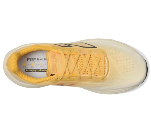 New Balance Fresh Foam X 1080 V14 Herren-Laufschuh, Clementine/Angora/Black Cement, 42.5 EU – Ansicht 3