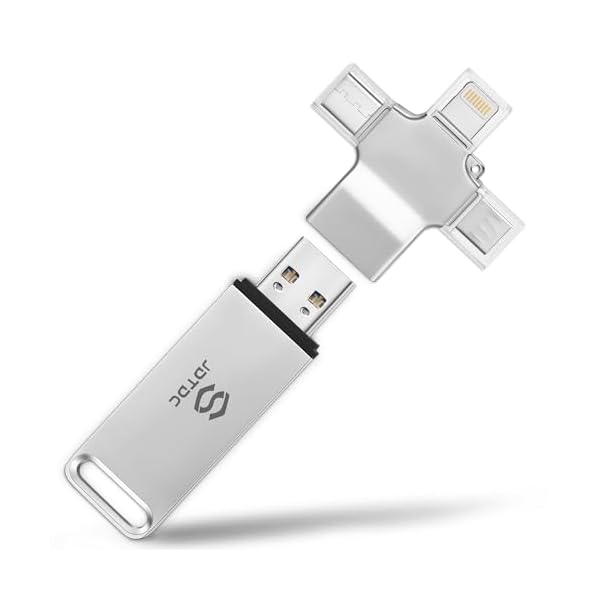 128GB Auto Photo-Backup-Stick for All Device Photo-Stick-USB-Flash-Drive Secure Photo Video Backup Device iPhone-Backup-Flash-Drive 4-IN-1-Photo-Saver-Stick Photo-Backup-Storage Photo-Finder-Stick-PC