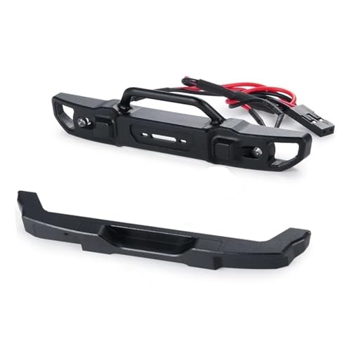 Luces de Vehículo RC para Axial SCX24 AXI00006 con Parachoques de Metal 1/24