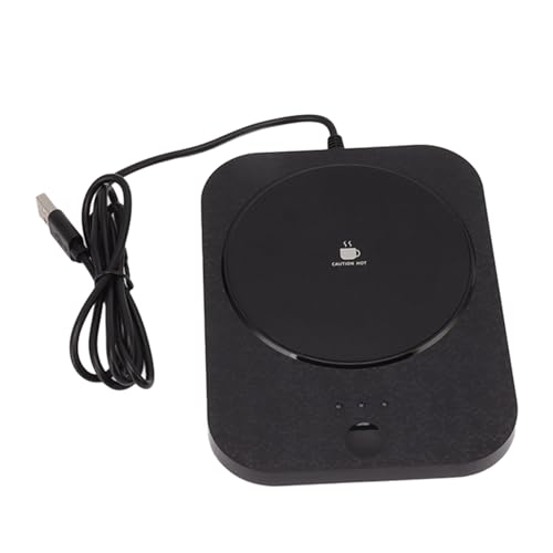 Chauffe-Tasse à café, Chauffe-Tasse à café USB Intelligent, Chauffe-Tasse, Chauffe-Tasse électrique à 3 Vitesses, Mise Hors Tension Automatique, Chauffage Rapide USB, Plaque