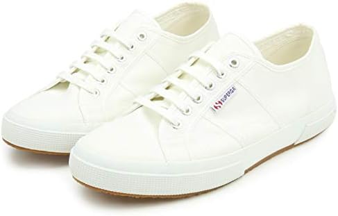 Superga Womens Classic Cotu Canvas Low Top Retro Plimsoll Trainers - White - 5.5