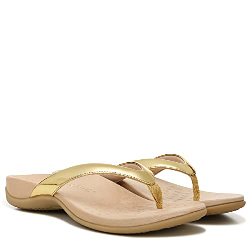 Vionic Women's Rest Dillon Toe Post Sandals- Supportive Ladies Sandals That Include Three-Zone Comfort with Orthotic Insole Arch Support, Sandals for Women, Flop Flops