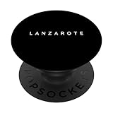 Souvenirs de Lanzarote//Diseño de resort de playa y vacaciones en Lanzarote PopSockets PopGrip Intercambiable