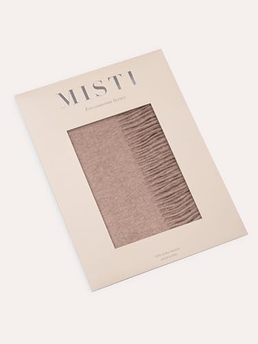 Pure Alpaca Wool Scarves for Women & Men | Undyed, Natural, Hypoallergenic, Soft, Warm & Resilient | Gift for Him & Her3