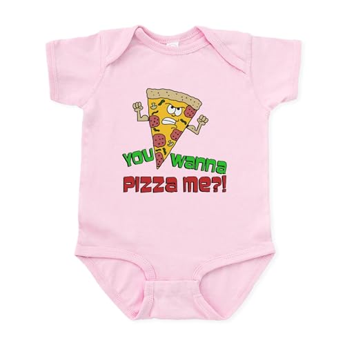 CafePress You Wanna Pizza Me Body Suit Cute Infant Bodysuit Baby Romper