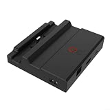 Risveglio Docking Station Switch 2 a parete, base di ricarica portatile con proiezione dello schermo, per ABS compatto per hub casa e viaggi, nero