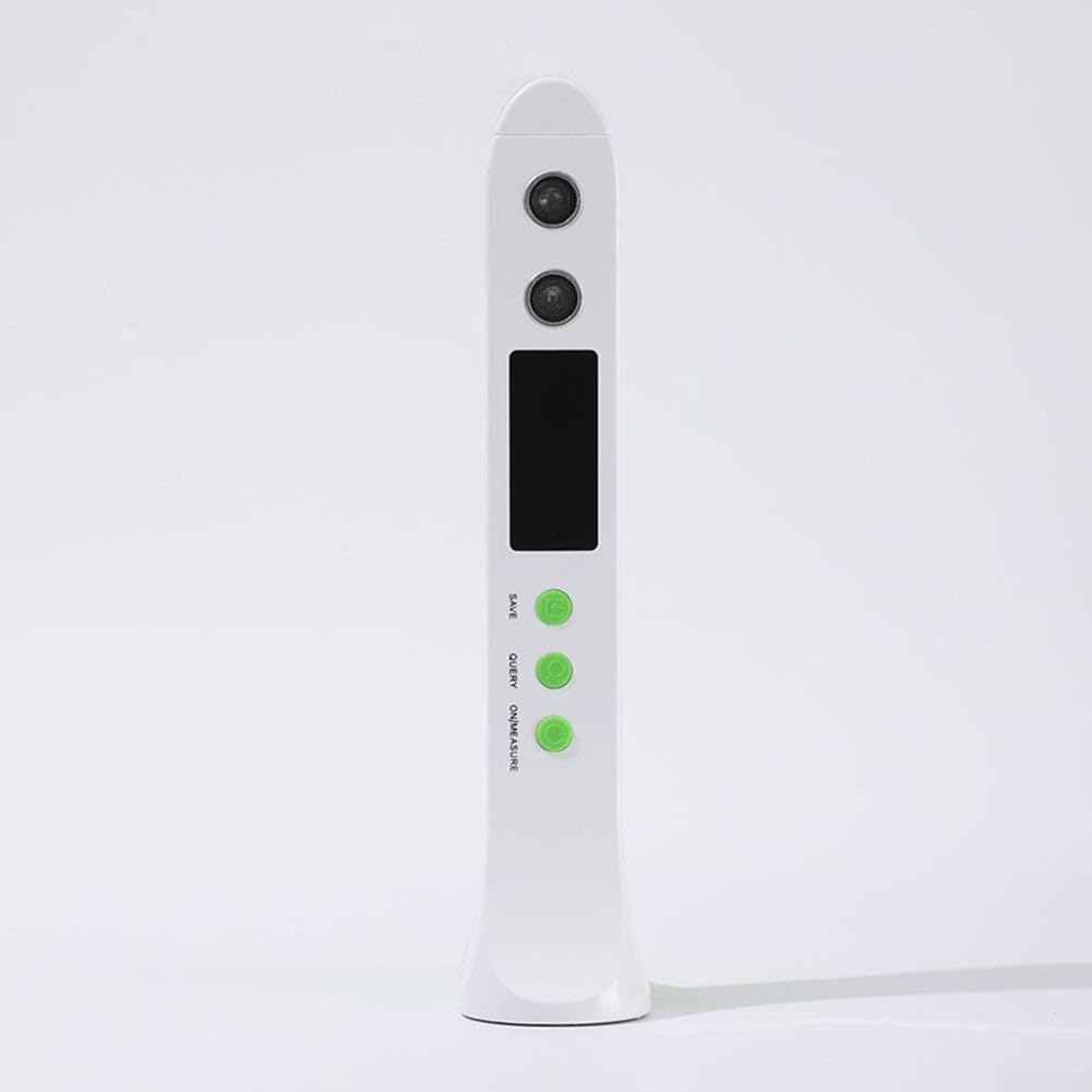 Stadiometro portatile ad ultrasuoni, stadiometro per altezza del corpo, strumento di misurazione senza fili, 200 cm, batteria non inclusa (verde)