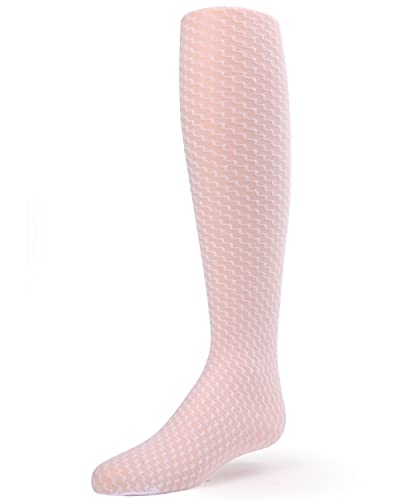 MeMoi Girls' Zoe Zigzag Sheer Tights2