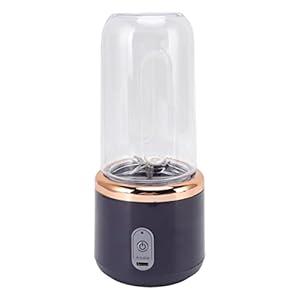 Mini Juicer, Blender Cup, Juicer Cup, Mini Draagbare Blender 6 Bladen 300ml USB Opladen Juicer Cup voor op Reis
