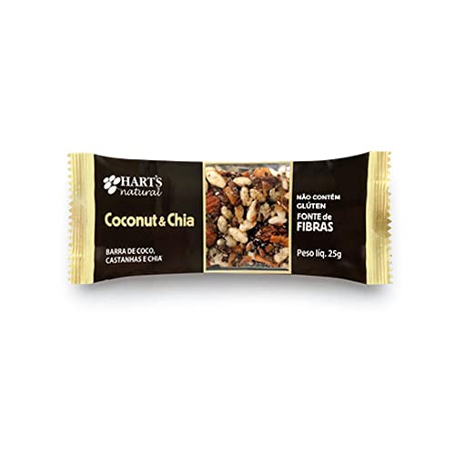 Hart's Natural Oficial Barra De Cereal Coconut & Chia