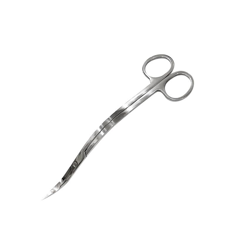 Vitalux 水草トリミングハサミ オールステンレス製 波型S字 25cm アクアリウム用水槽掃除 熱帯魚 観葉植物 盆栽剪定 メンテナンスツール (波型S字)