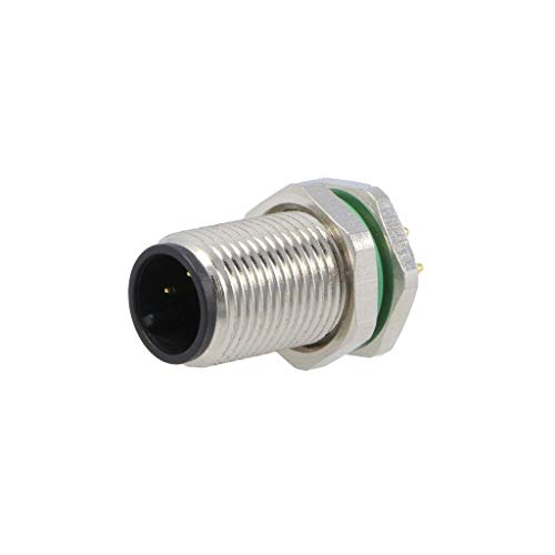 Socle M12 PIN 3 étanche IP67 liaison THT stable DeviceNet CANopen
