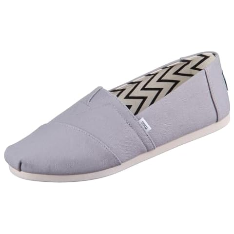 TOMS Men's Alpargata Classic Sneaker in Grey Cover