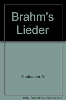 Hardcover Brahmss Lieder Book