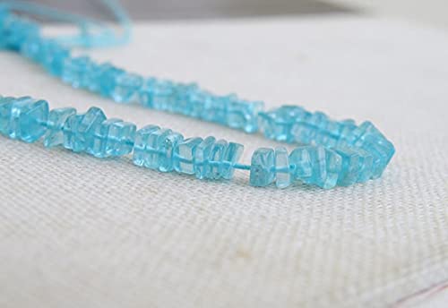 Apatite perles Heishi 4mm évite les bijoux ternes avec sa taille facettée lumineuse