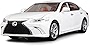 WAKAKAC Model Car 1/24 Lexus ES300 Alloy Diecast Collectible Toy Car with Light and Sound Toy Vehicle Door Can Be Opened for Boys Kids Toddler Gift White Car