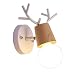 Produktbild Injuicy Loft Vintage Retro Industrie Wandlampe Licht Holz & Metall Lampeschirm Wandleuchten Lampe Kaffee Wandleuchte Wohnzimmer Schlafzimmer Nachttisch Restaurant Korridor (#B)